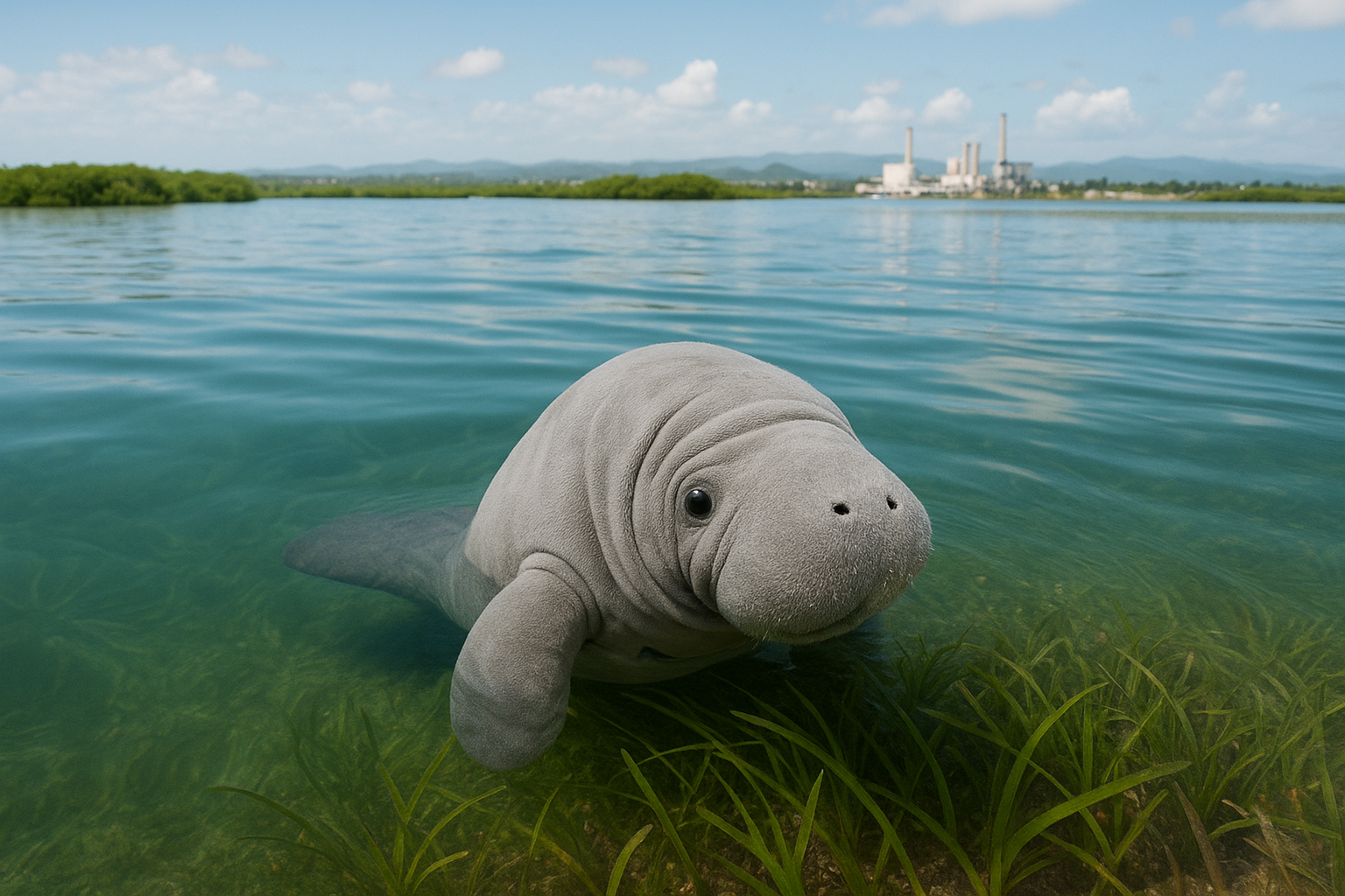 Manny the Manatee – Puerto Rico Endangered Species Plush Toy