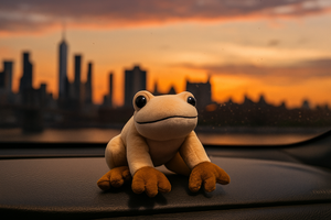 Medium Coquí Plush – Car Window (Musical) |  Coquí Mediano para Auto (Musical)