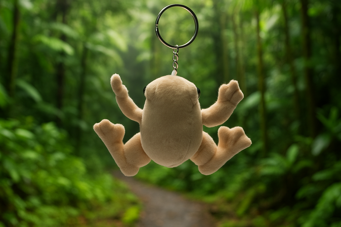 Coquí Keychain: Pocket-Sized Island Sound | Llavero del Coquí