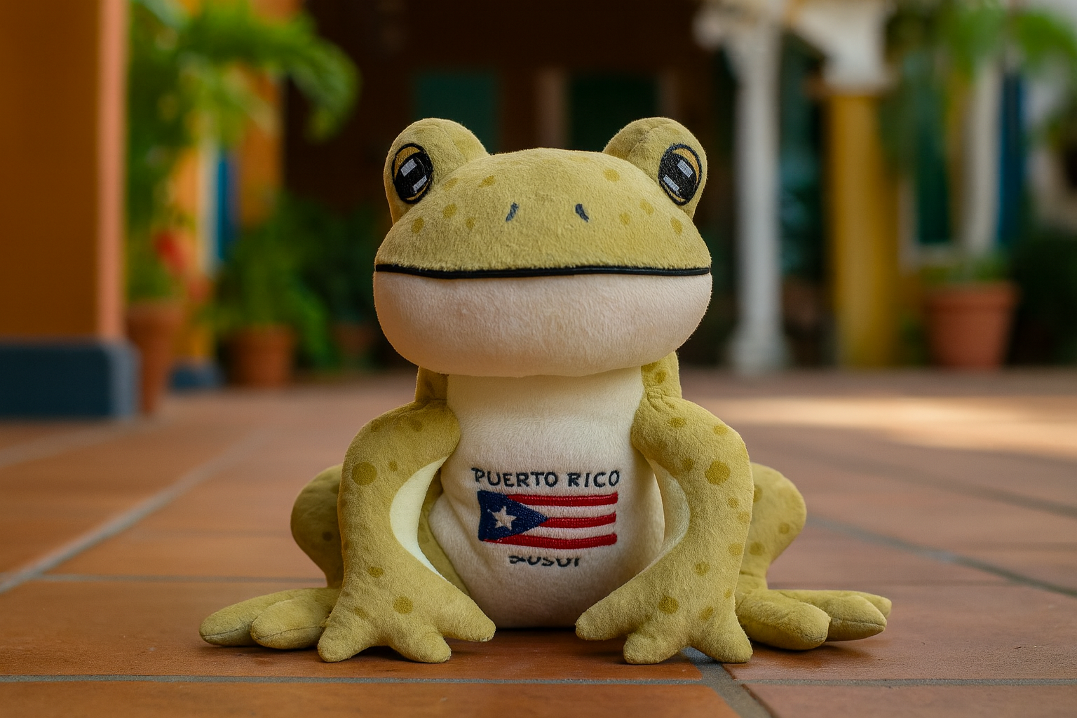 Sapo Concho Plush – Puerto Rico’s Endangered Treasure | Peluche de Sapo Concho